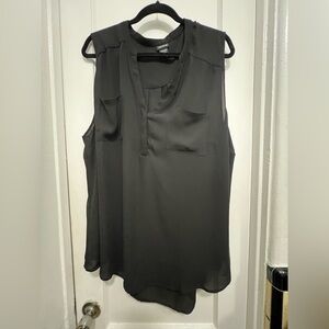Torrid Black Sleeveless Blouse